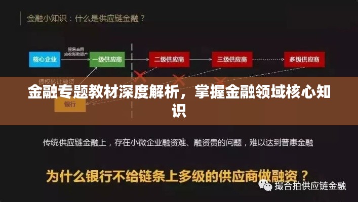 金融专题教材深度解析，掌握金融领域核心知识