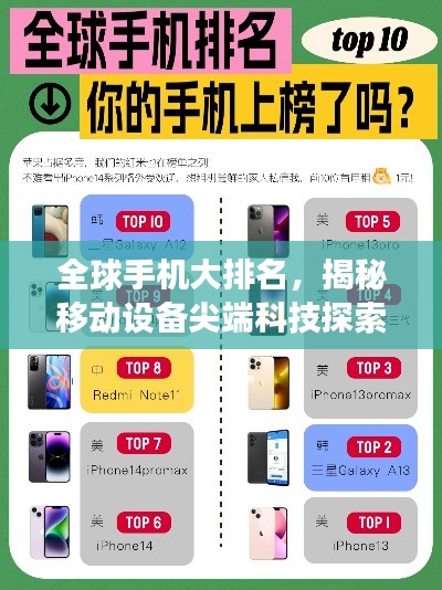 全球手机大排名，揭秘移动设备尖端科技探索之旅