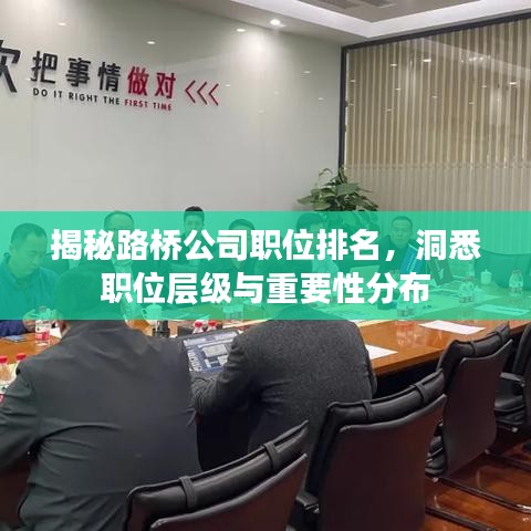 揭秘路桥公司职位排名，洞悉职位层级与重要性分布